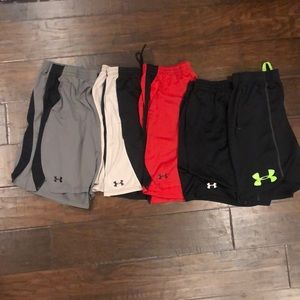 Men’s XL UnderArmour lot of shorts